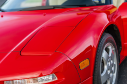 1991 Acura NSX in Formula Red over Ivory