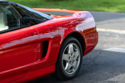 1991 Acura NSX in Formula Red over Ivory