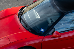 1991 Acura NSX in Formula Red over Ivory