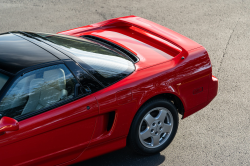 1991 Acura NSX in Formula Red over Ivory