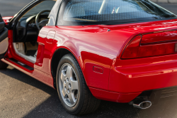 1991 Acura NSX in Formula Red over Ivory