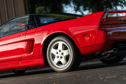 1991 Acura NSX in Formula Red over Ivory