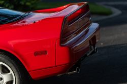 1991 Acura NSX in Formula Red over Ivory