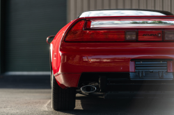 1991 Acura NSX in Formula Red over Ivory