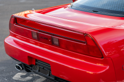 1991 Acura NSX in Formula Red over Ivory