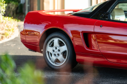 1991 Acura NSX in Formula Red over Ivory