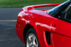 1991 Acura NSX in Formula Red over Ivory