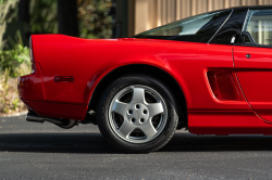 1991 Acura NSX in Formula Red over Ivory