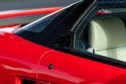 1991 Acura NSX in Formula Red over Ivory