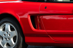 1991 Acura NSX in Formula Red over Ivory