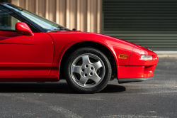 1991 Acura NSX in Formula Red over Ivory