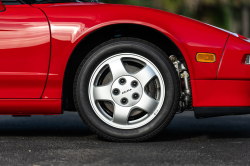 1991 Acura NSX in Formula Red over Ivory