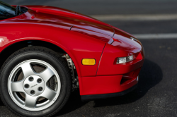 1991 Acura NSX in Formula Red over Ivory