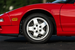 1991 Acura NSX in Formula Red over Ivory