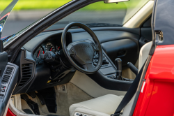 1991 Acura NSX in Formula Red over Ivory