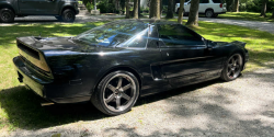 1992 Acura NSX in Berlina Black over Black