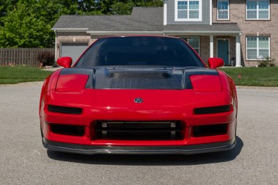 1992 Acura NSX in Formula Red over Black