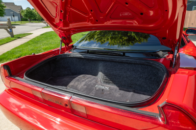 1992 Acura NSX in Formula Red over Black