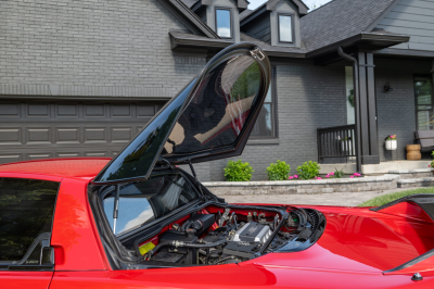 1992 Acura NSX in Formula Red over Black