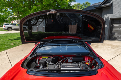 1992 Acura NSX in Formula Red over Black