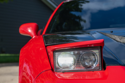 1992 Acura NSX in Formula Red over Black