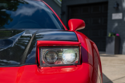 1992 Acura NSX in Formula Red over Black