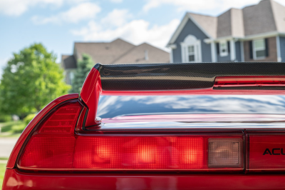 1992 Acura NSX in Formula Red over Black