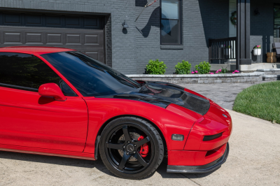 1992 Acura NSX in Formula Red over Black