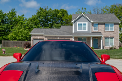 1992 Acura NSX in Formula Red over Black