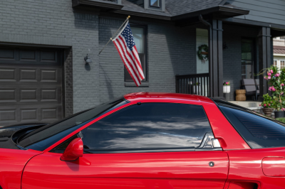 1992 Acura NSX in Formula Red over Black