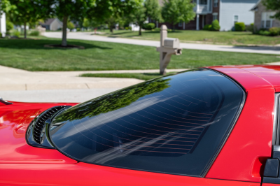 1992 Acura NSX in Formula Red over Black