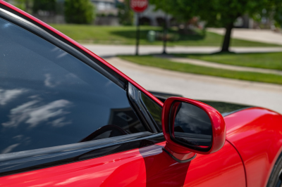 1992 Acura NSX in Formula Red over Black