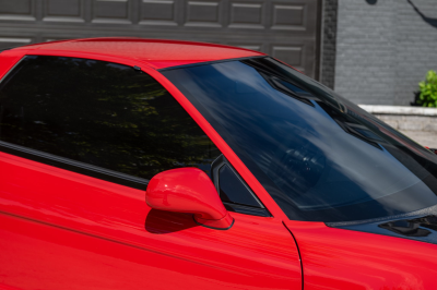 1992 Acura NSX in Formula Red over Black