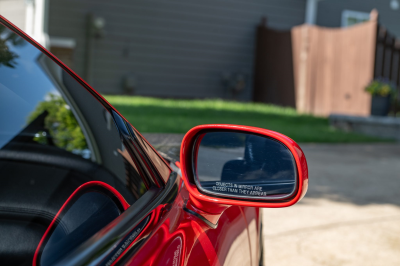 1992 Acura NSX in Formula Red over Black