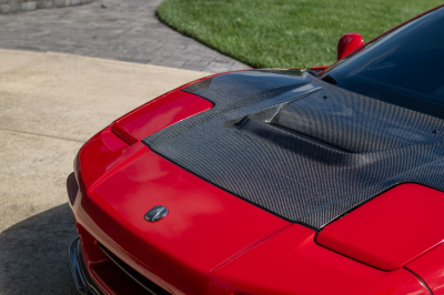 1992 Acura NSX in Formula Red over Black
