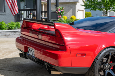 1992 Acura NSX in Formula Red over Black