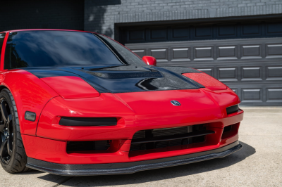 1992 Acura NSX in Formula Red over Black
