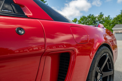 1992 Acura NSX in Formula Red over Black