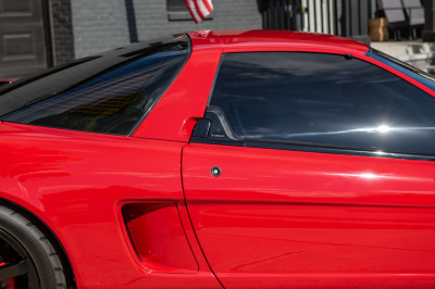 1992 Acura NSX in Formula Red over Black