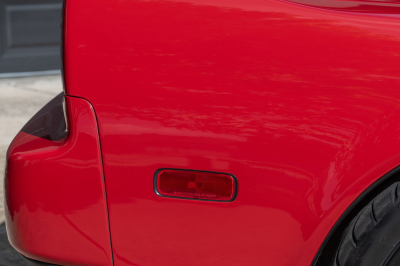 1992 Acura NSX in Formula Red over Black