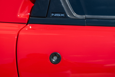 1992 Acura NSX in Formula Red over Black