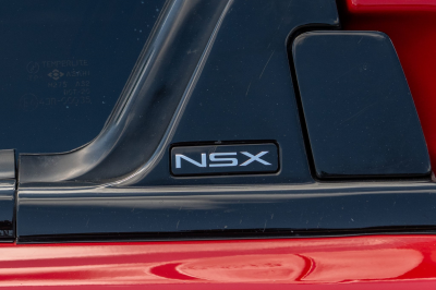 1992 Acura NSX in Formula Red over Black