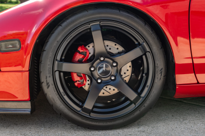 1992 Acura NSX in Formula Red over Black