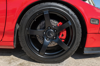 1992 Acura NSX in Formula Red over Black