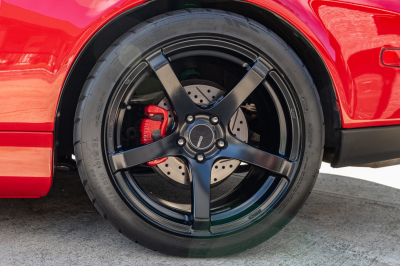 1992 Acura NSX in Formula Red over Black