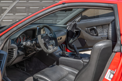 1992 Acura NSX in Formula Red over Black