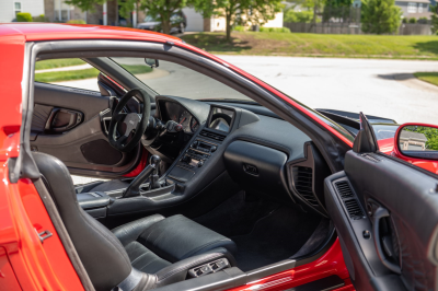 1992 Acura NSX in Formula Red over Black
