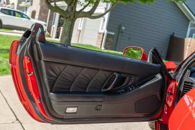 1992 Acura NSX in Formula Red over Black