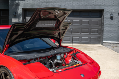 1992 Acura NSX in Formula Red over Black