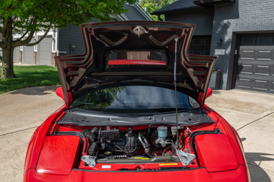 1992 Acura NSX in Formula Red over Black